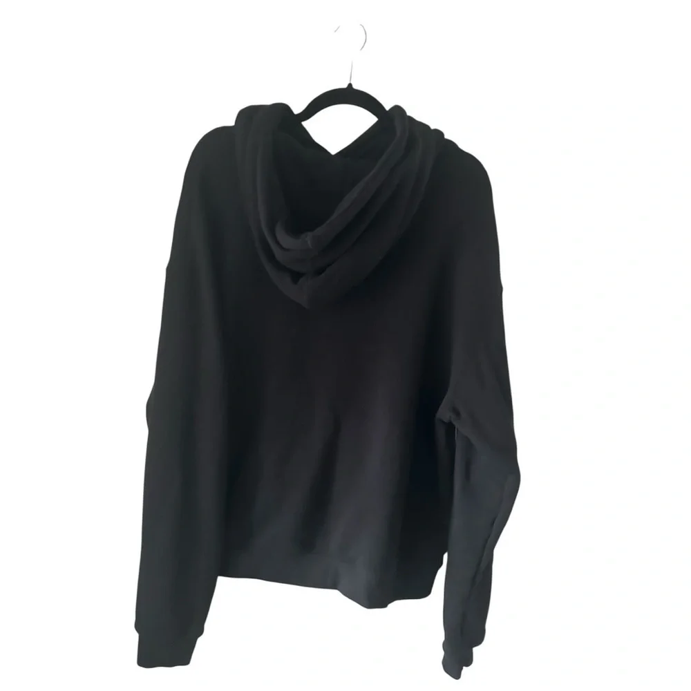 YoungLA 510 Men’s Wavy Hoodies 100% cotton Black Hoodie Sweater White Logo - Picture 5 of 6